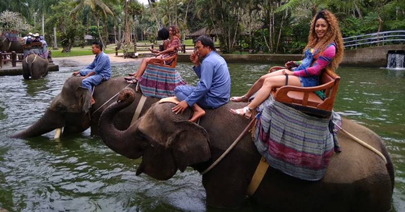 Bathing Elephant + ATV Bali Tour 7