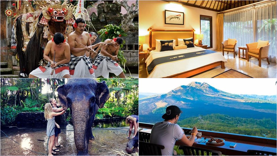 2 Days 1 Night Mason Elephant Lodge + Volcano Tour Package 1