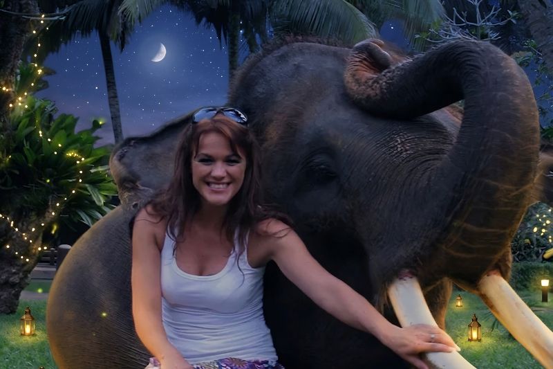 Bali Cycling & Sunset Elephant Tour 8